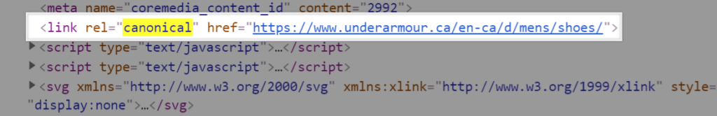 Ecommerce site's SEO tips - Use canonical tags