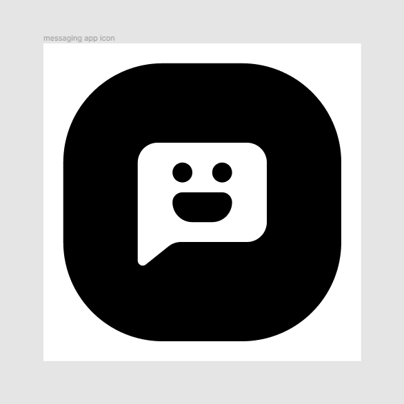 messaging app icon final image 