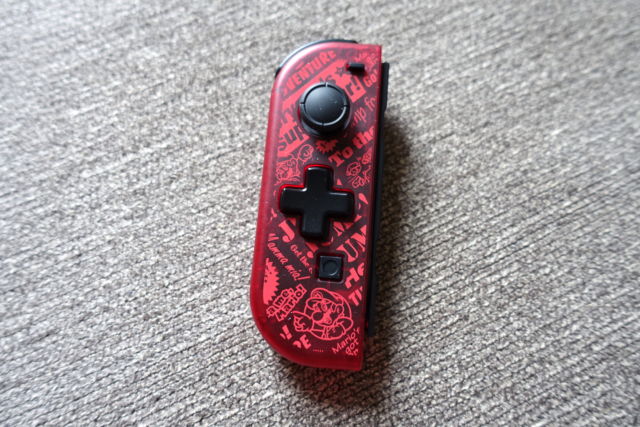 The Hori D-Pad Controller (L) accessory for the Nintendo Switch.