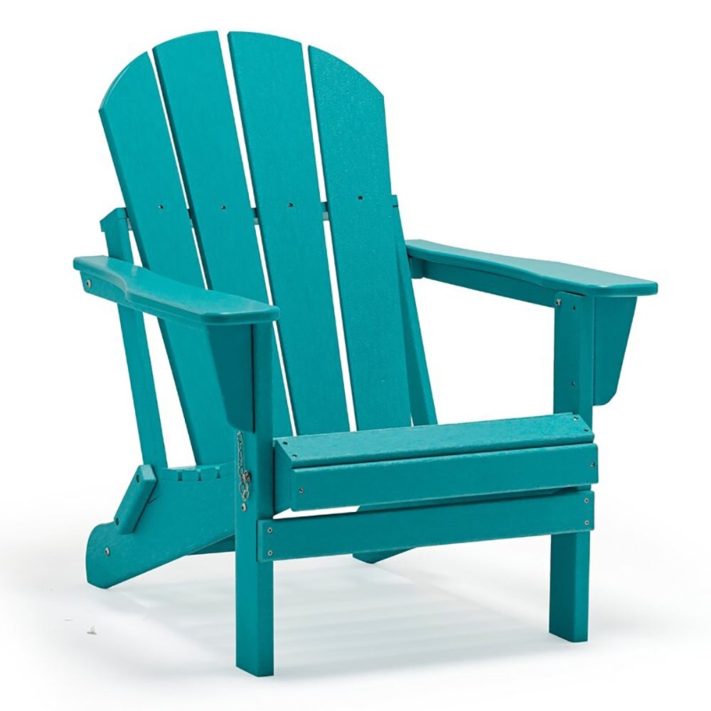 Best Adirondack Chair Overall: Lopes Resin Folding Adirondack Chair (Set of 2) ($390)