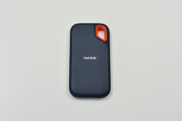 The SanDisk Extreme portable SSD.