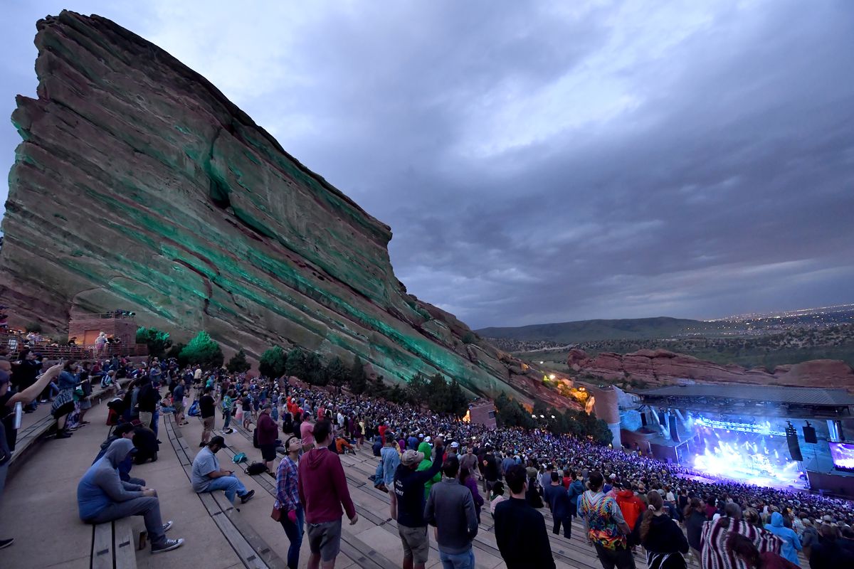 Umphreys McGee In Concert At Red Rocks Amphitheatre