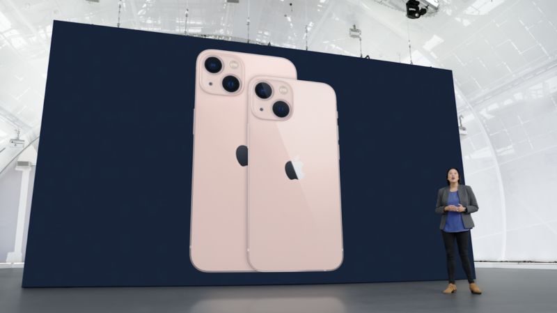 The IPhone 13 and iPhone 13 mini.