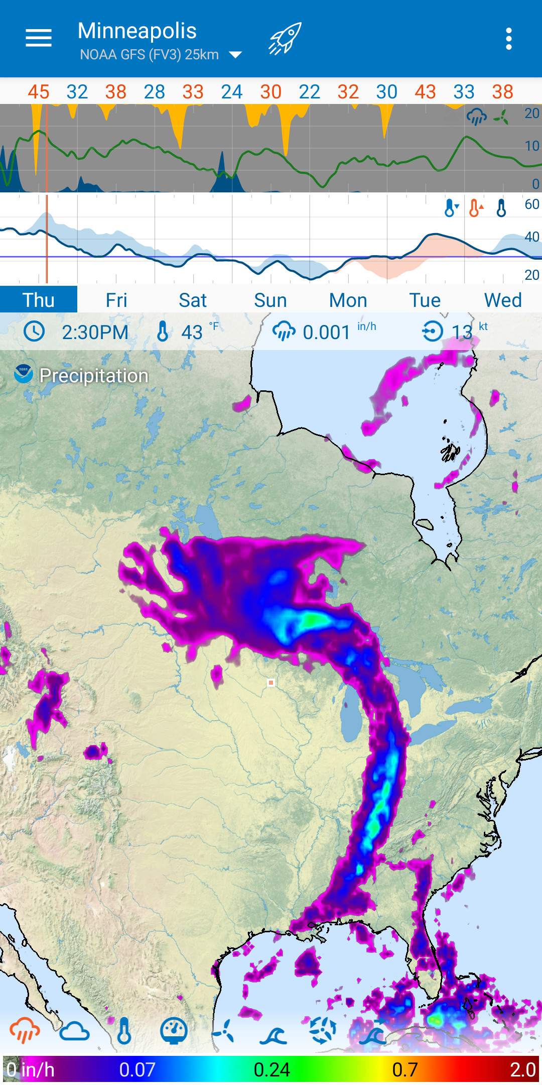 FlowX offers data maps for weather nerds.