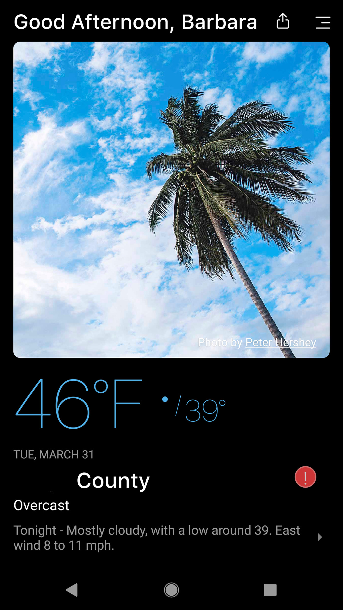 Today Weather is a very attractive app.