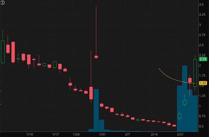 best penny stocks to buy short squeeze stocks Imperial Petroleum Inc. IMPP stock chart