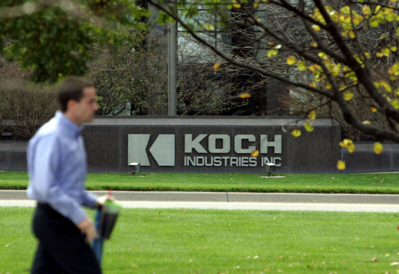 Koch Industries Inc. headquarters in Wichita, Kansas.