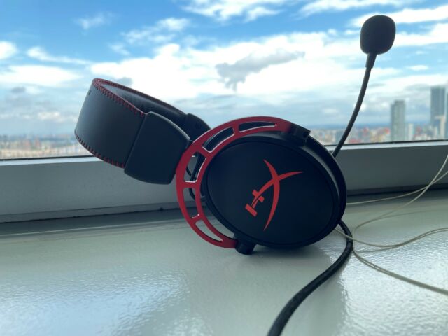 HyperX's Cloud Alpha gaming headset.