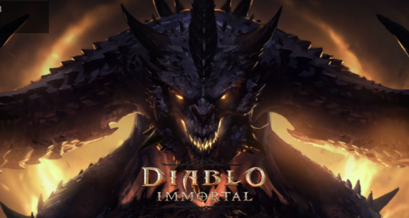 Welcome to hell. By that, we mostly mean <em>Diablo Immortal</em>‘s setting, but that sentence could also describe the figurative distaste we have for the new game’s economic choices.”><figcaption class=