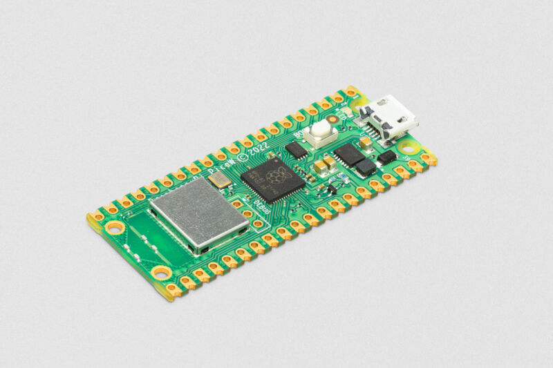 The Raspberry Pi Pico W adds Wi-Fi to the $4 Pico board for an additional $2.