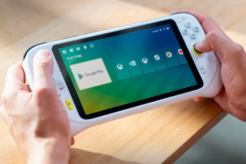 Logitech is allegedly working on a handheld, Android-powered gaming console. 