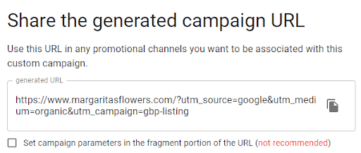 Campaign URL