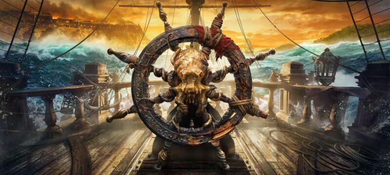 As <em>Skull & Bones</em> suffers yet another delay, we question Ubisoft’s choice of an ominous skull as its featured box-art image.”><figcaption class=