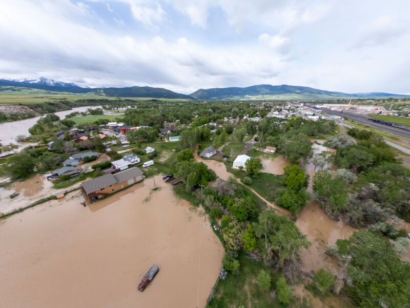 Rain and fast snowmelt sent the Yellowstone River and nearby streams raging beyond their banks in June 2022.