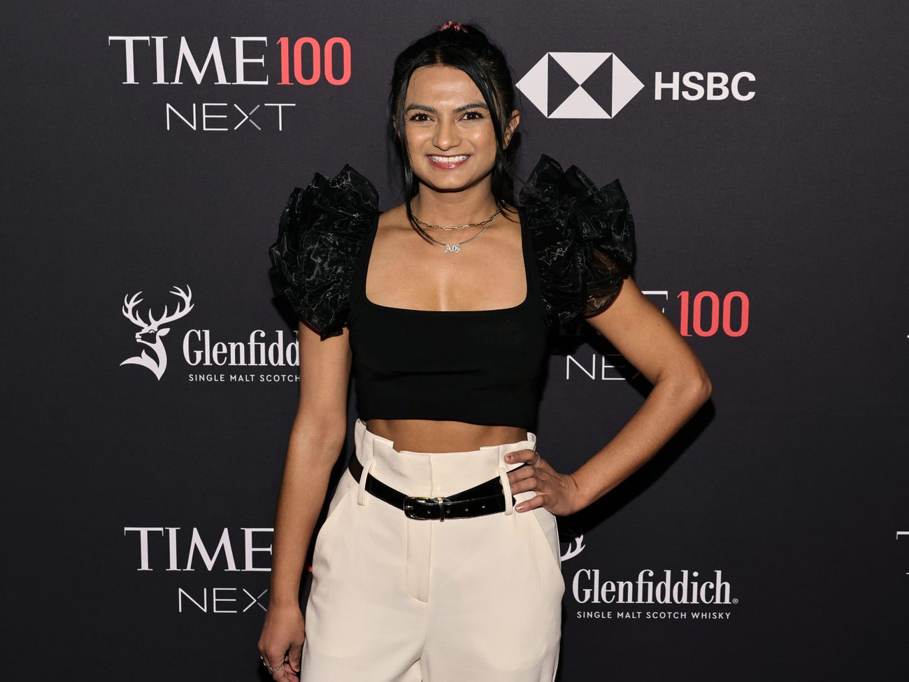 Amrapali Gan attends the Time100 Next at Second on October 25, 2022 in New York City.