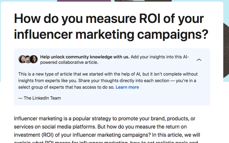 Linkedin Collaborative Article Top 800x499