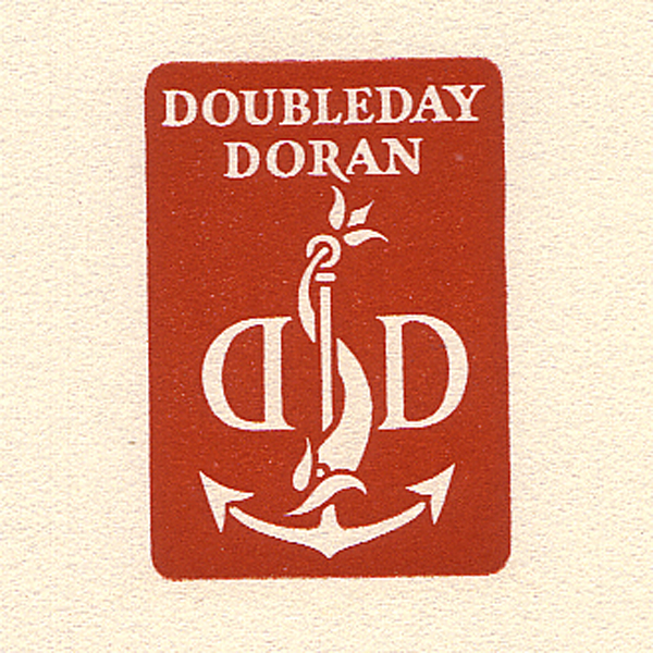 Doubleday & Doran logo, by Clarence Hornung