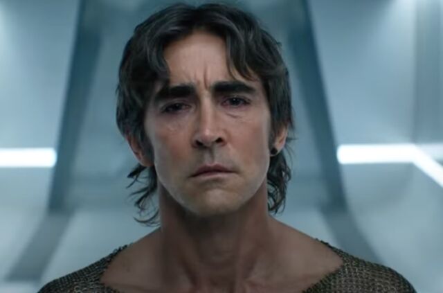 Lee Pace returns as Brother Day, one of three members of a ruling genetic dynasty.