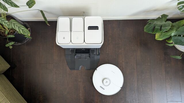 Roborock S8 Pro Ultra robot vacuum and mop.