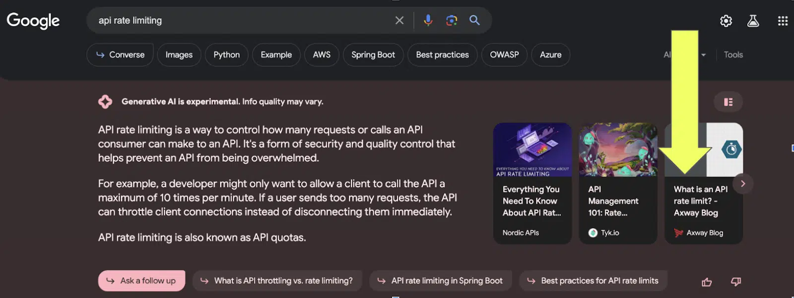 API Rate Limiting