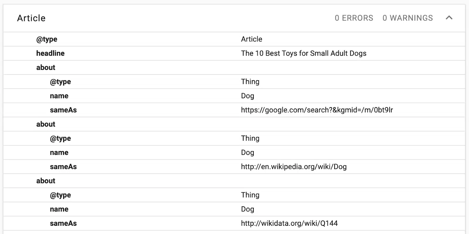 Incorporate entity URLs into schema