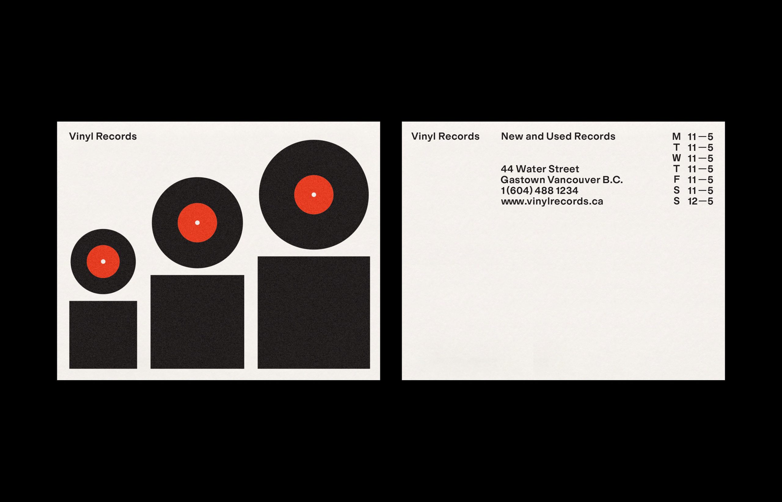 Vinyl Records identity