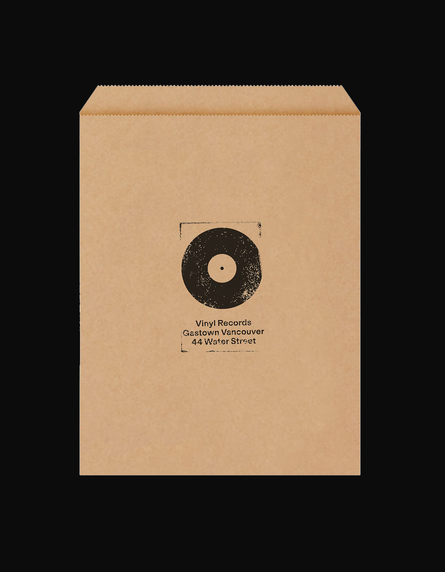Vinyl Records envelope