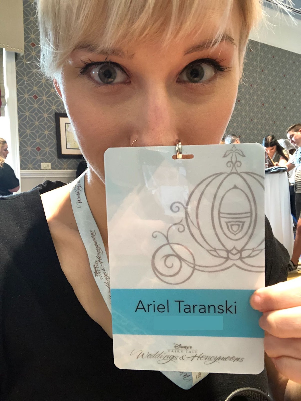 Ariel Taranski covering the Disney Fairy Tale Weddings Showcase in Florida for two of my clients in March 2019. Using my wheelchair allowed me to view all the booths, locations, and more