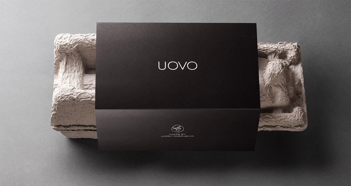 Uovo logo packaging