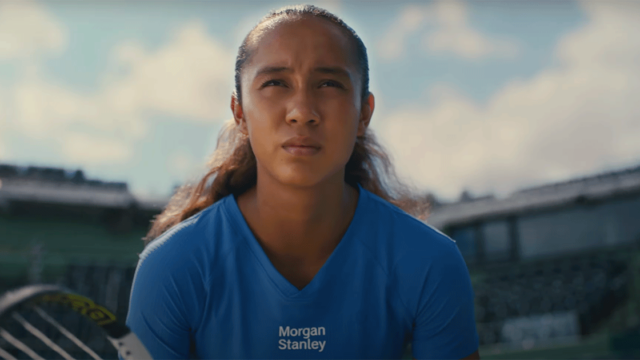 Morgan Stanley's campaign for the U.S. Open spotlights its partnership with the Women’s Tennis Association.
