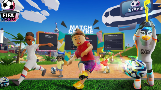 Roblox FIFA World with a Women's World Cup update