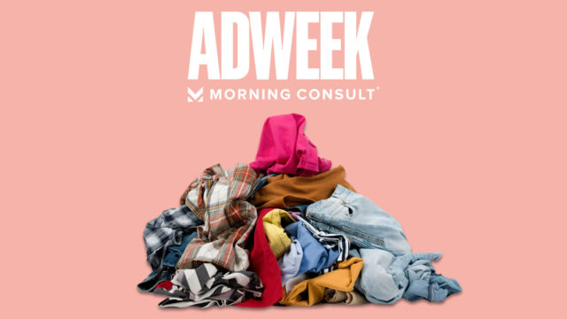 In a new Adweek-Morning Consult poll, 70% of respondents say sustainability is important when deciding how to get rid of clothing.