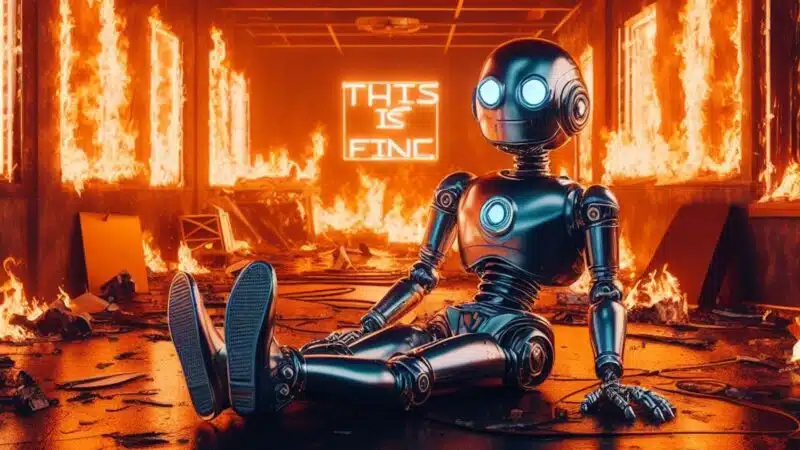 This is fine robot