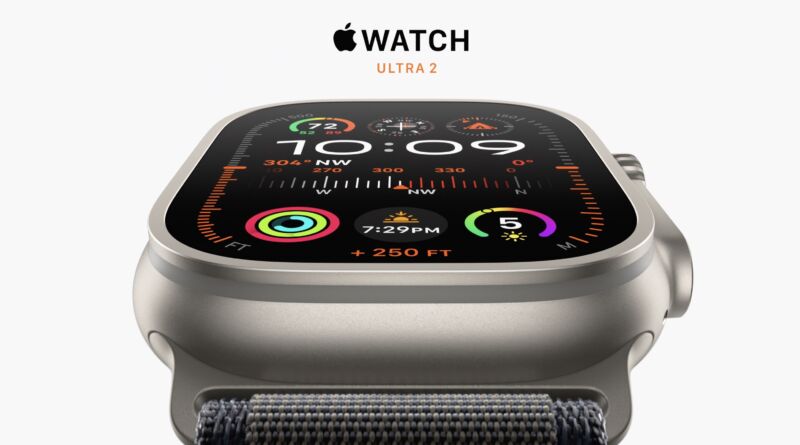 The Apple Watch Ultra 2.