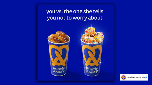 A BTS look at Auntie Anne’s social content strategy and viral posts.