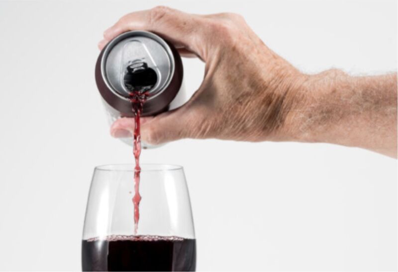 Why canned wine can smell like rotten eggs while beer and Coke are fine