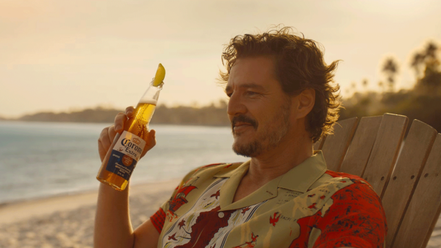 Corona is emphasizing its Latino roots by sending Pedro Pascal to the beach in a series of bilingual ads from creative agency MullenLowe.