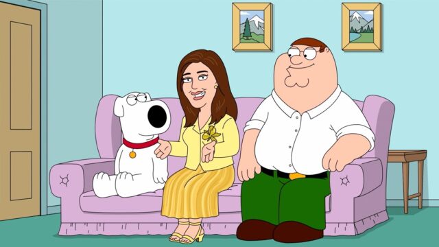 Rita Ferro, Disney's ad sales president, appears in Family Guy clip at the upfront.