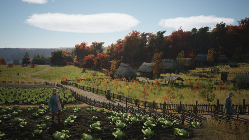 This peaceful, pastoral scene actually represents a ton of hard work!