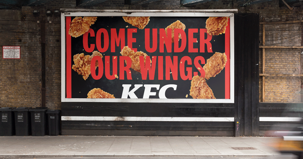 KFC outdoor ad