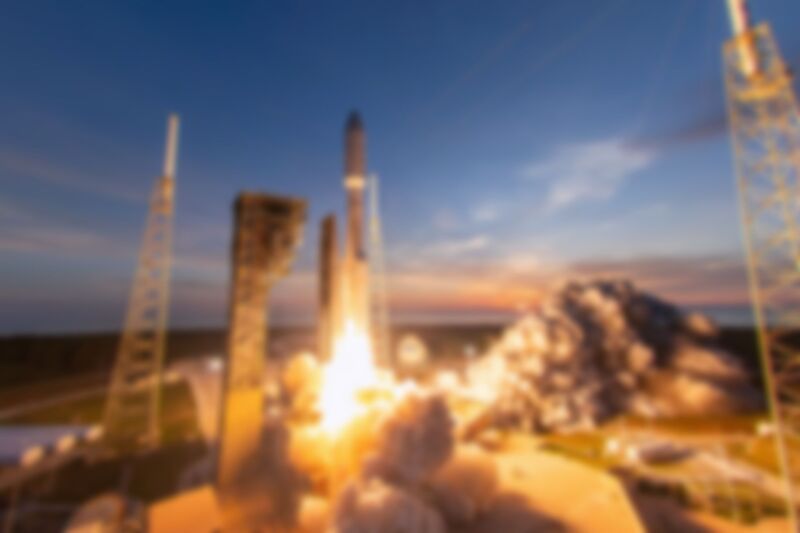 This image of an Atlas V launch on Tuesday morning has been intentionally blurred.