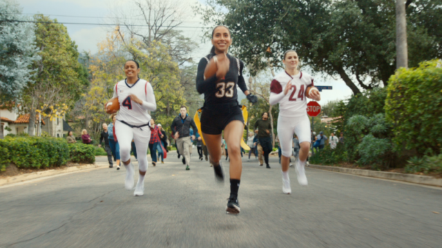 Quarterback Diana Flores runs a gauntlet of NFL players, sports legends and influencers as the league and agency partner 72andSunny find an inclusive voice