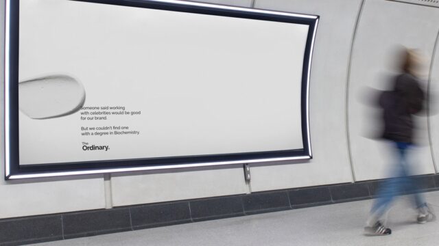 Billboards by Uncommon Creative Studio focus on the science behind the products.