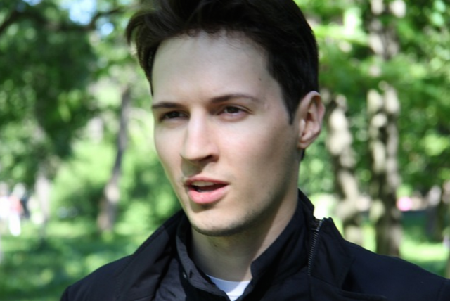 Pavel Durov, Telegram founder and former CEO of Vkontakte, in happier (and younger) days.