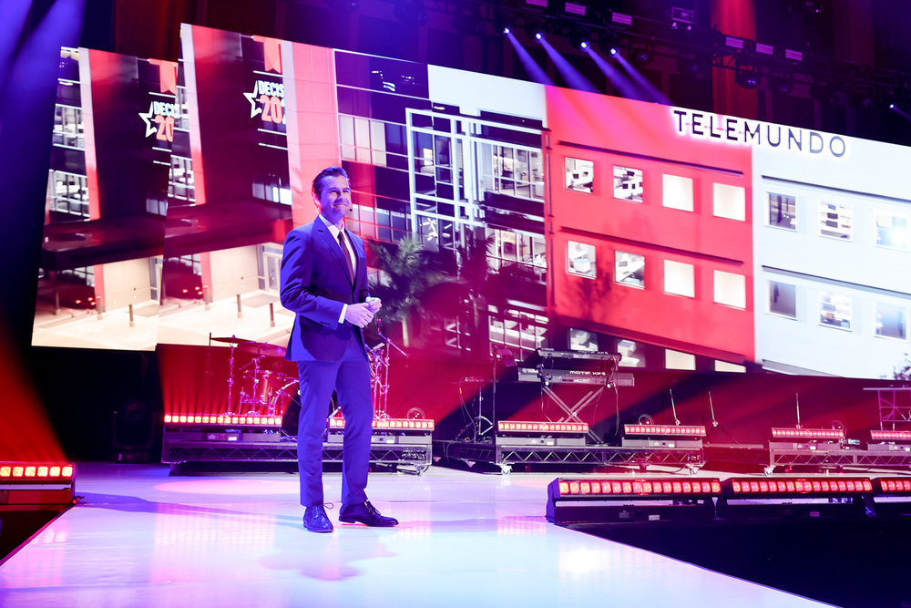 Vaqueiro at the Telemundo upfront in May 