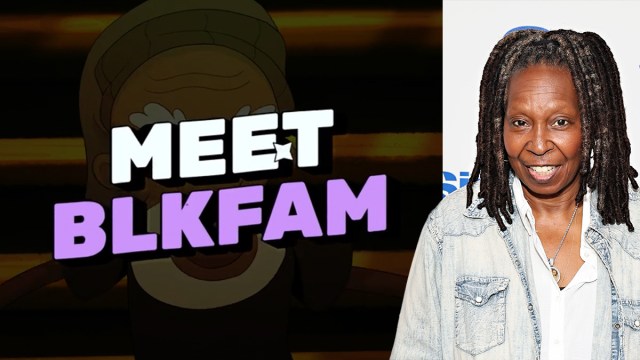Larry Adams and Whoopi Goldberg talk BLKFam