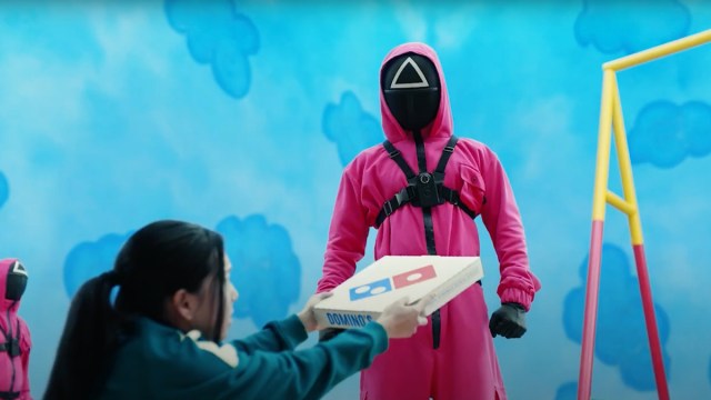 Domino’s is inserting itself into the high stakes challenges of Squid Game ahead of the Netflix hit show’s season 2 premiere.