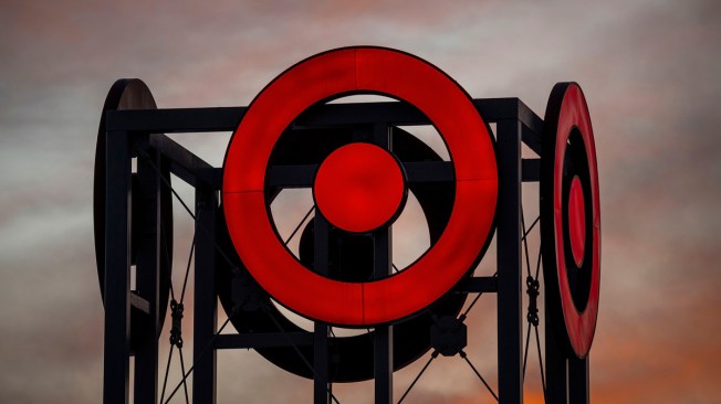 a giant target sign