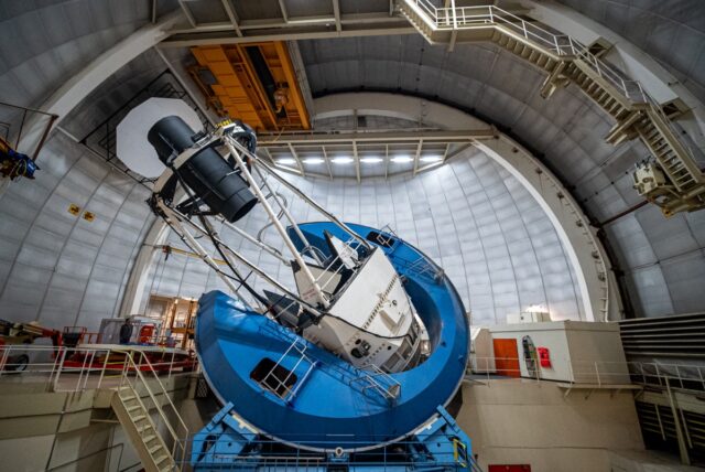 DESI is a state-of-the-art instrument and can capture light from up to 5,000 celestial objects simultaneously.