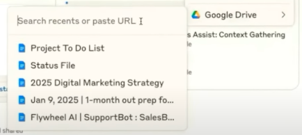 Setting Up Your Claude Executive Assistant: Upload content